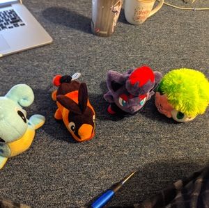 Pokemon Center Plushies Lot of 4